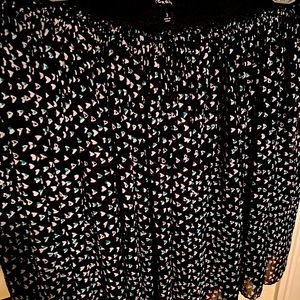 Torrid Black skater Skirt